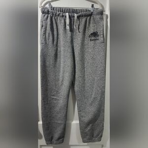 Roots Unisex Salt and Pepper Sweatpants Joggers size S  165/76A